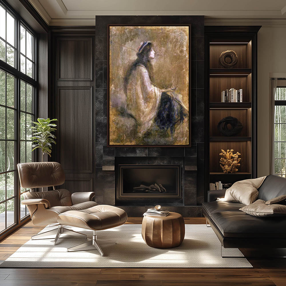 Womans Figure sitting - Image 3