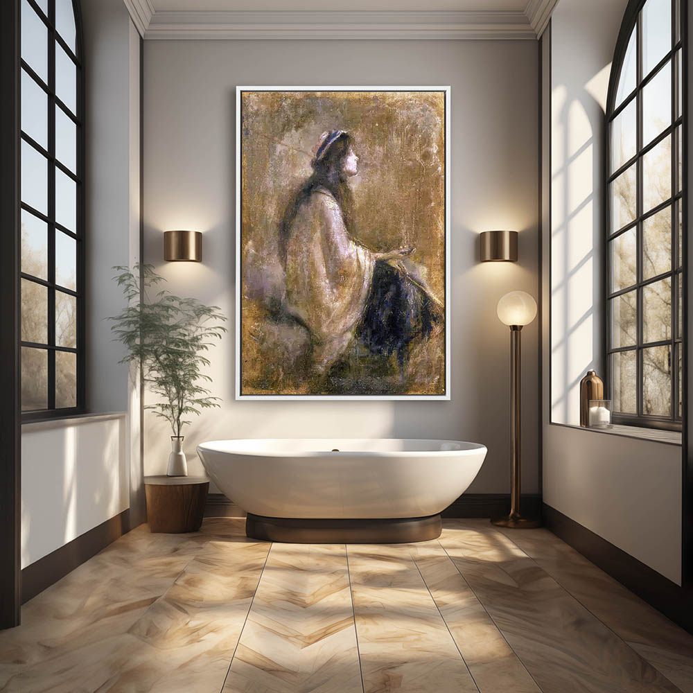 Womans Figure sitting - Image 4
