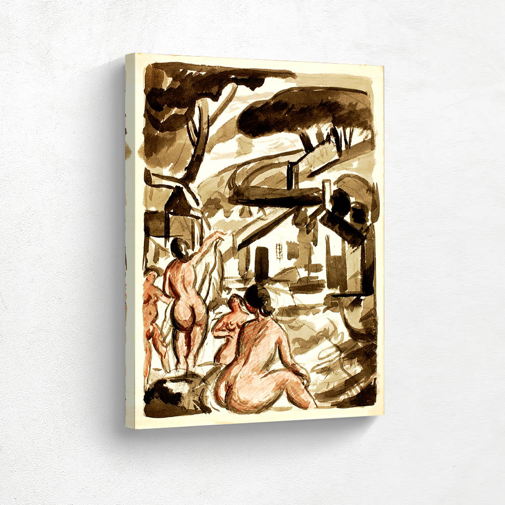 Group of Four Female Nudes