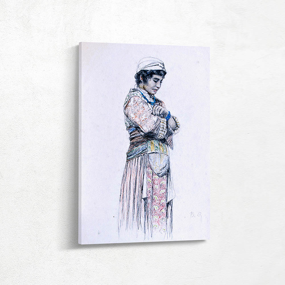 A Moka woman in a festive dress