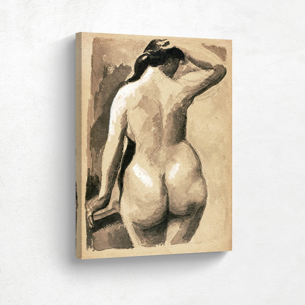 Back View of Female Nude