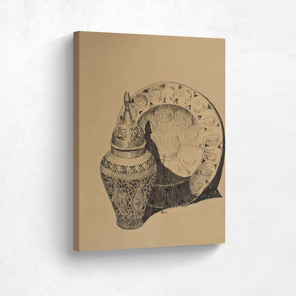 Still Life with Jar and Plate