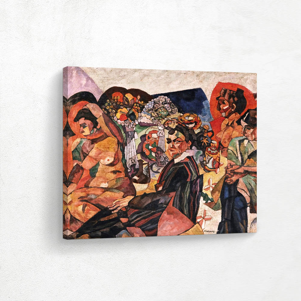 Self-Portrait with Models