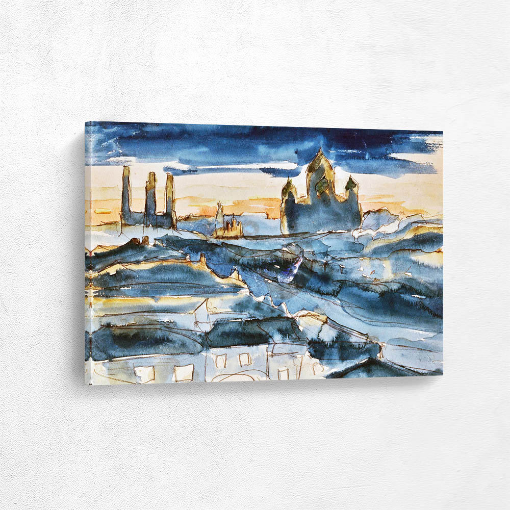 Crimson Sunset from Moscow