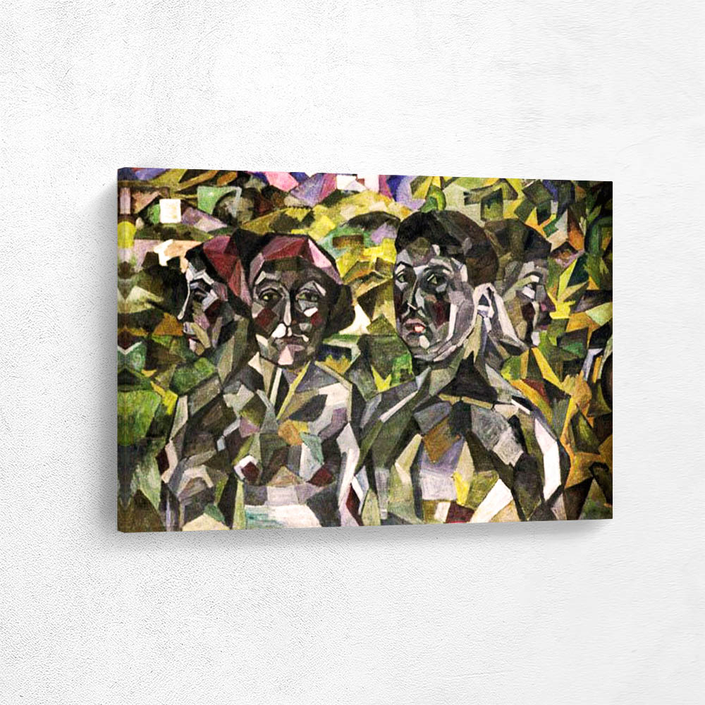 Self Portrait with His Wife Paris