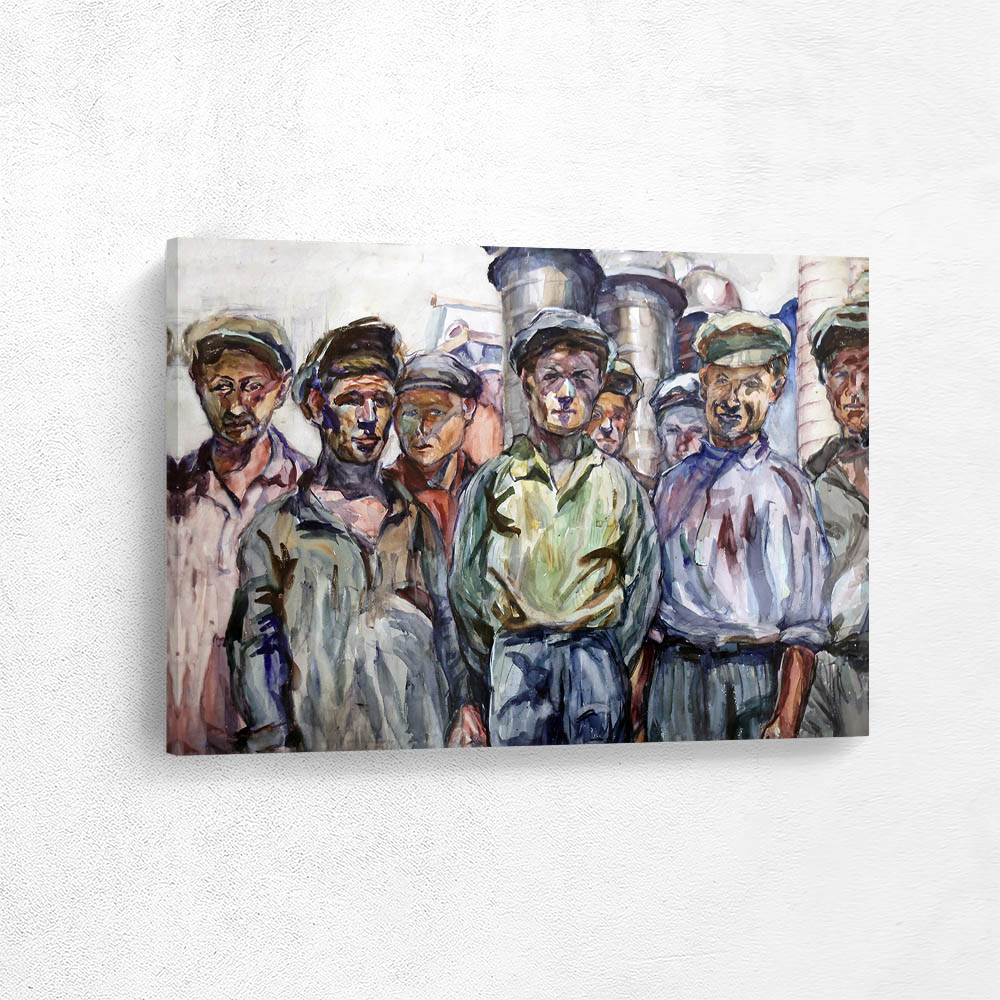 The Workers of the Voykov Kerch Metal Factory