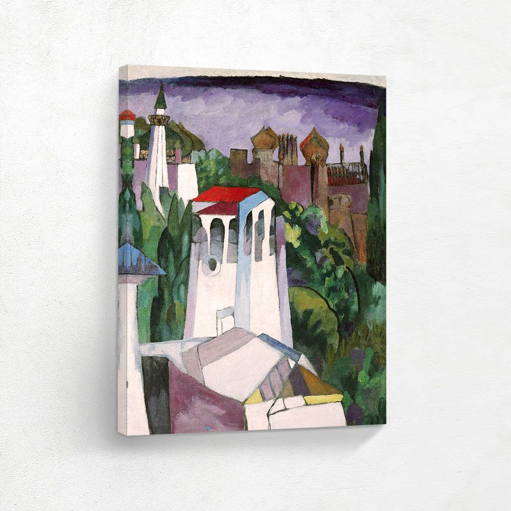 Landscape with a church