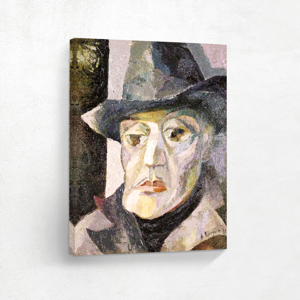 Portrait of a man wearing a hat