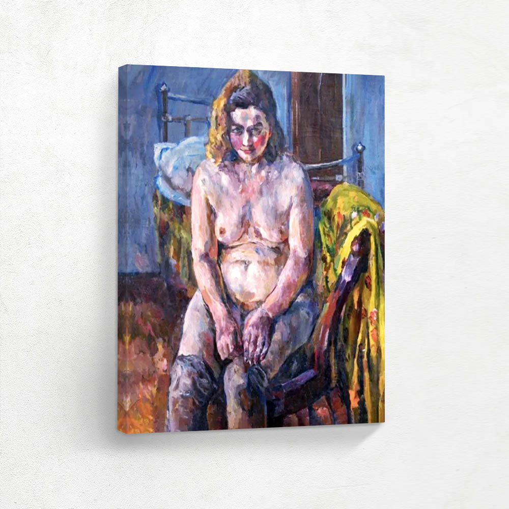 In the artists studio