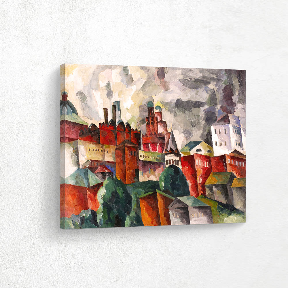 Landscape with Red Tower