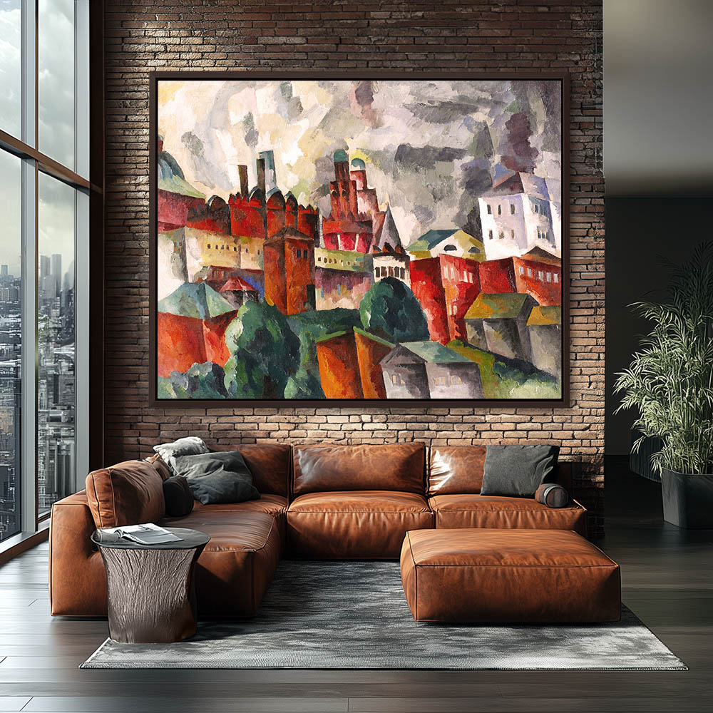 Landscape with Red Tower - Image 3