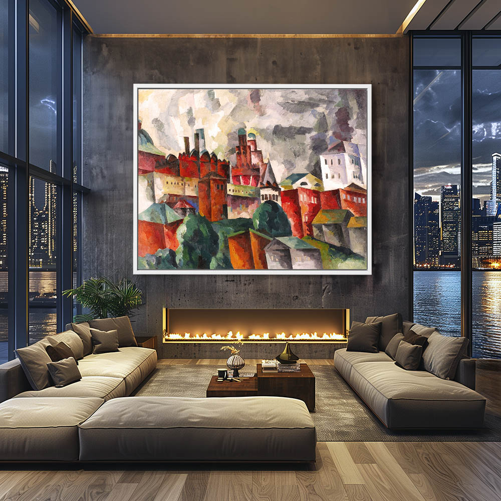 Landscape with Red Tower - Image 4