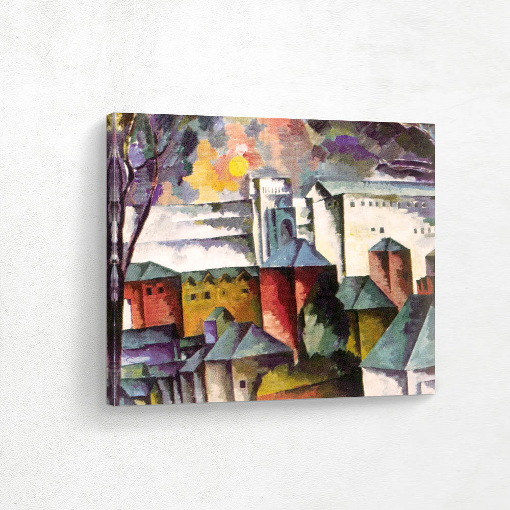 Landscape with a Monastery Wall