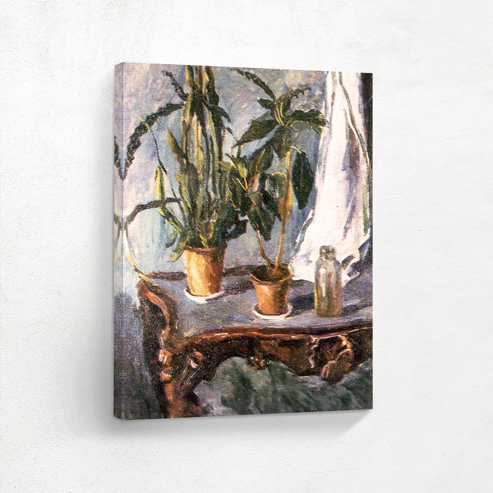 Still Life with Plants on a Table