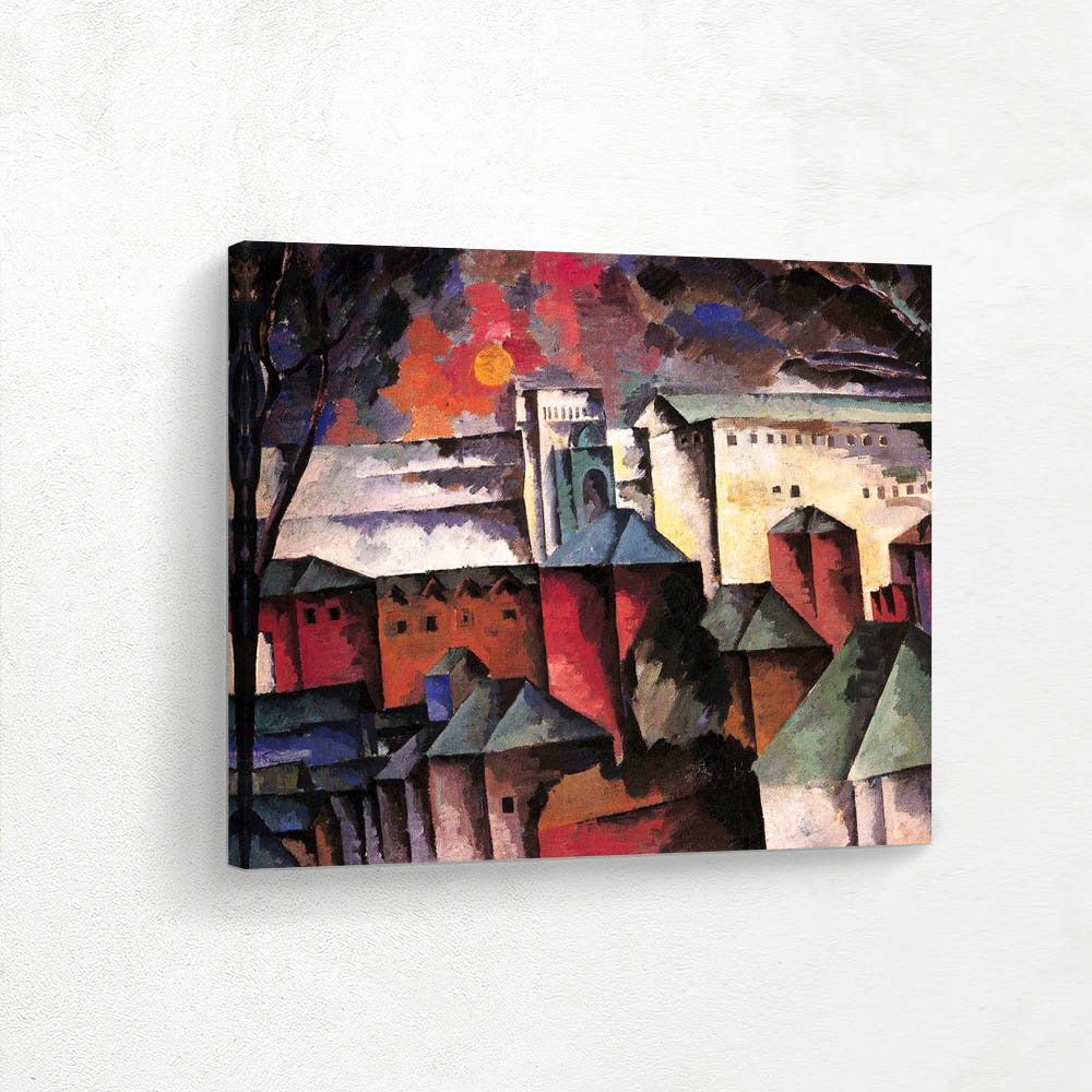 Landscape with a Monastery Wall
