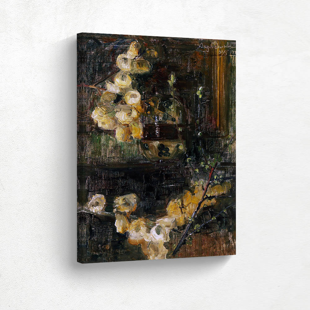 A blooming apple branch