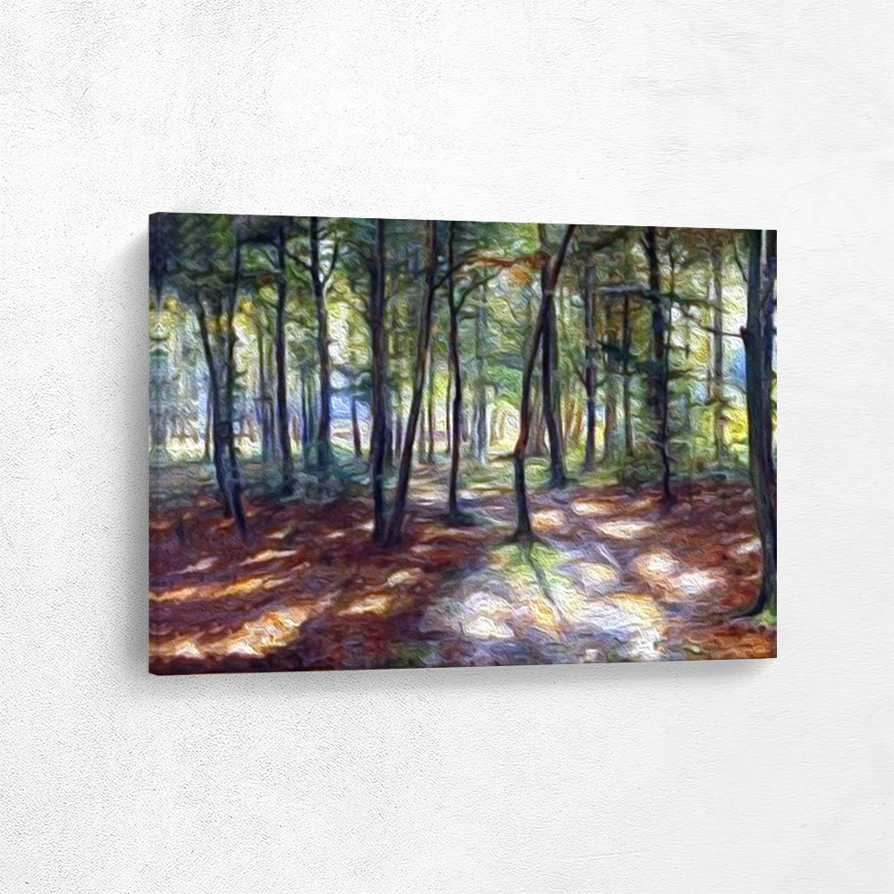 View from Bistrup Hegn Forest Denmark