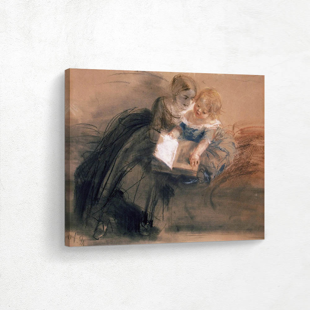 A young woman with a child