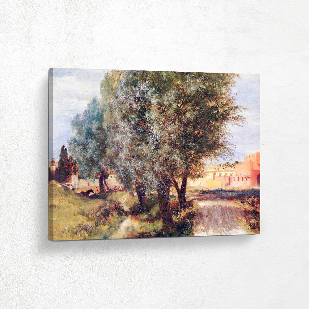 Building Site with Willows