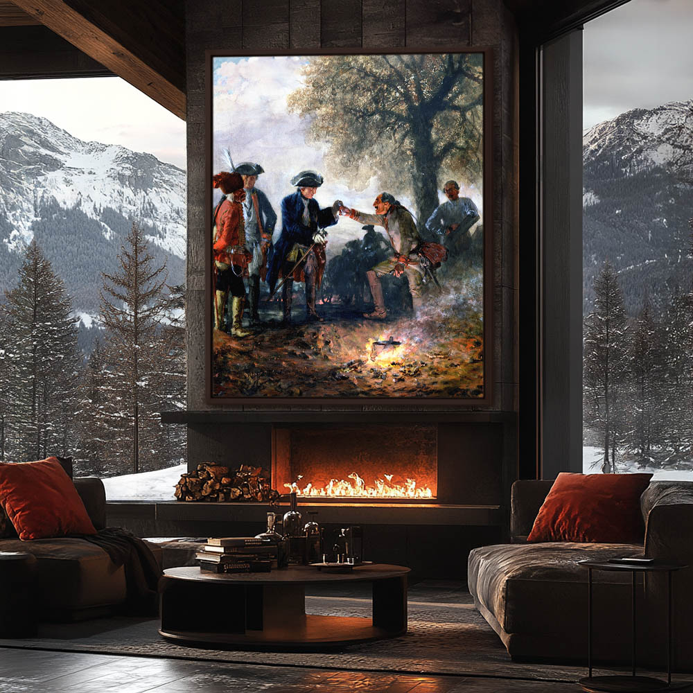 Frederick the Great with Zieten at the Camp - Image 3