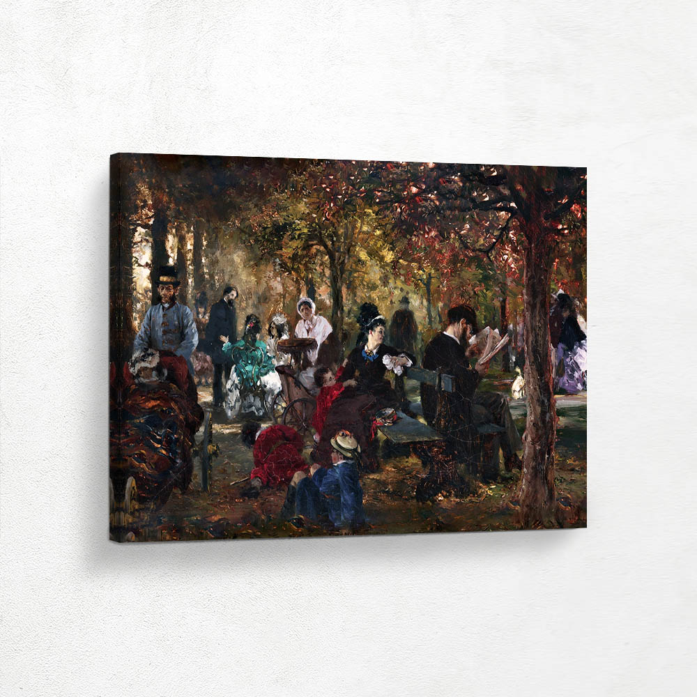 In the Luxembourg Garden