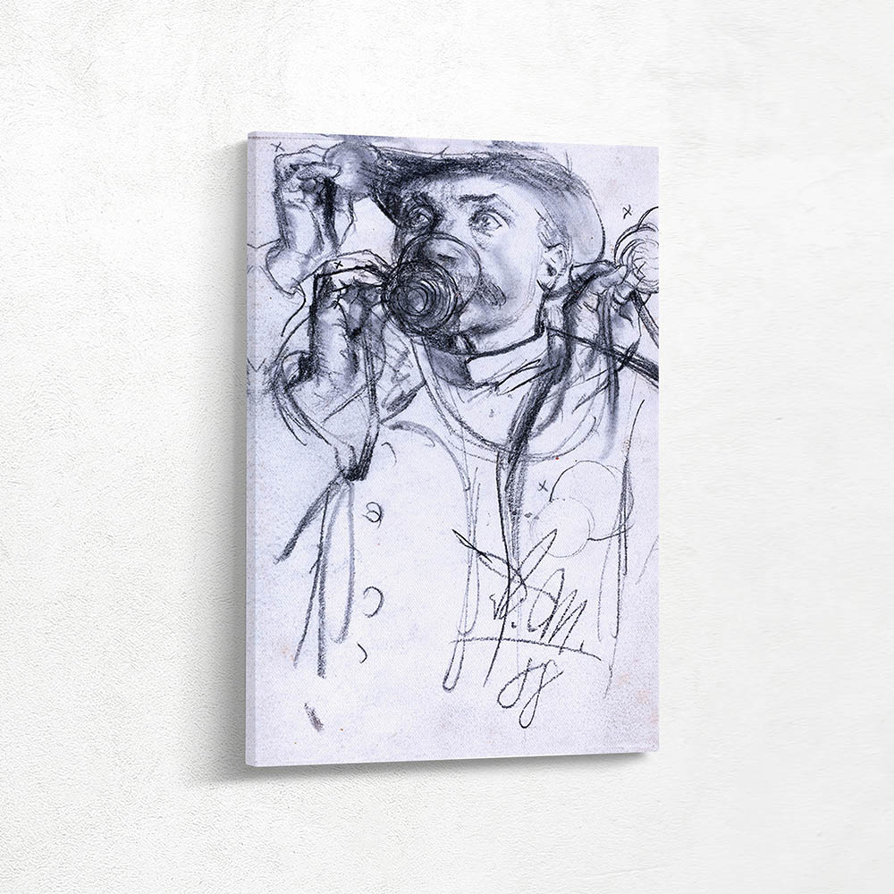 Studies of a Man Drinking