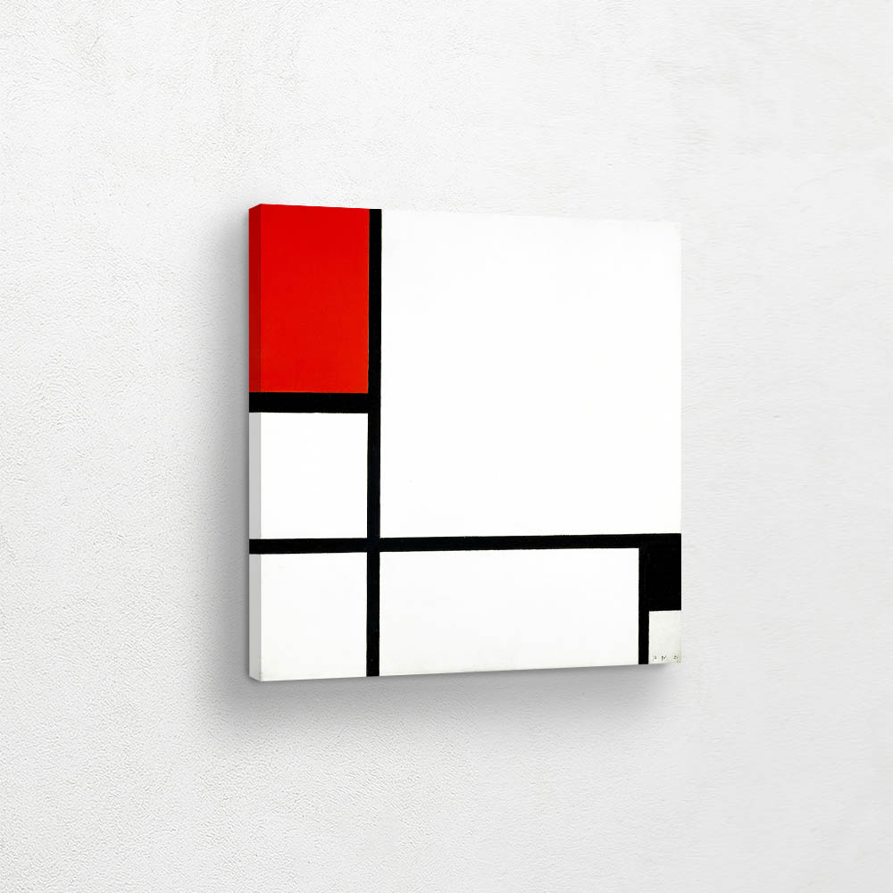 Composition No. I, with Red and Black