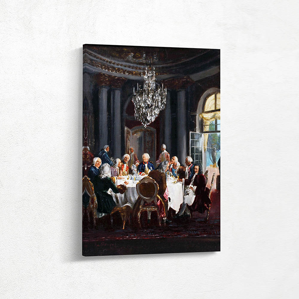 King Frederick IIs Roundtable at Sanssouci