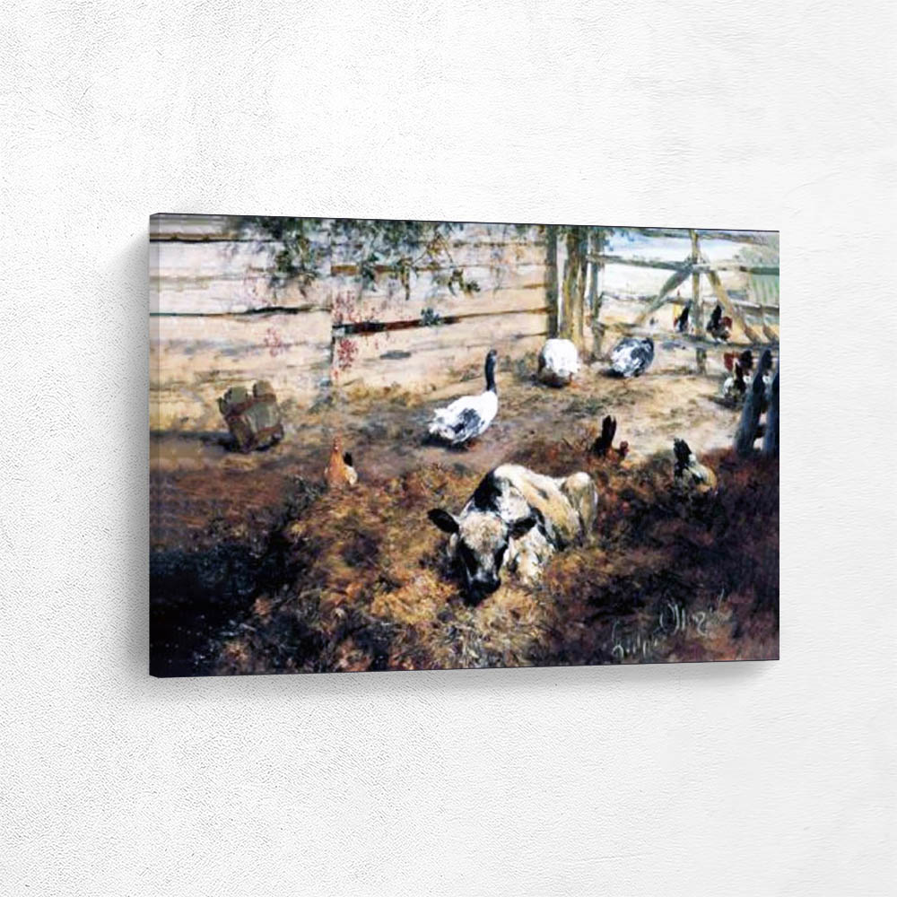 Farmyard with Animals