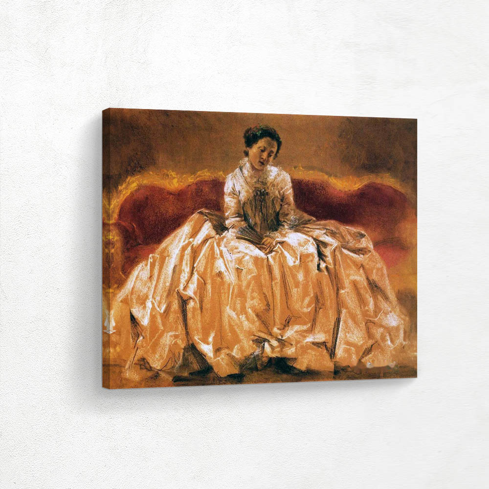 Model study for Wilhelmine von Bayreuth