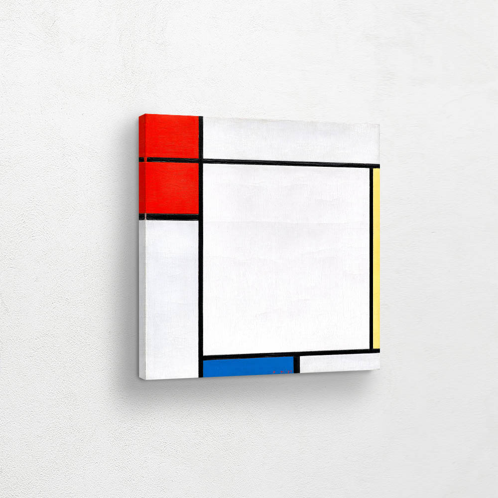 Composition with Red, Yellow, and Blue