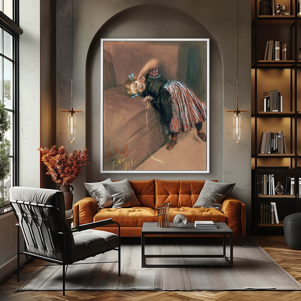 Girl on a Sofa - Image 4