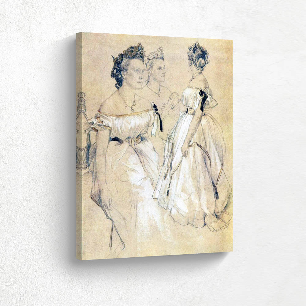 Three Studies of a Lady