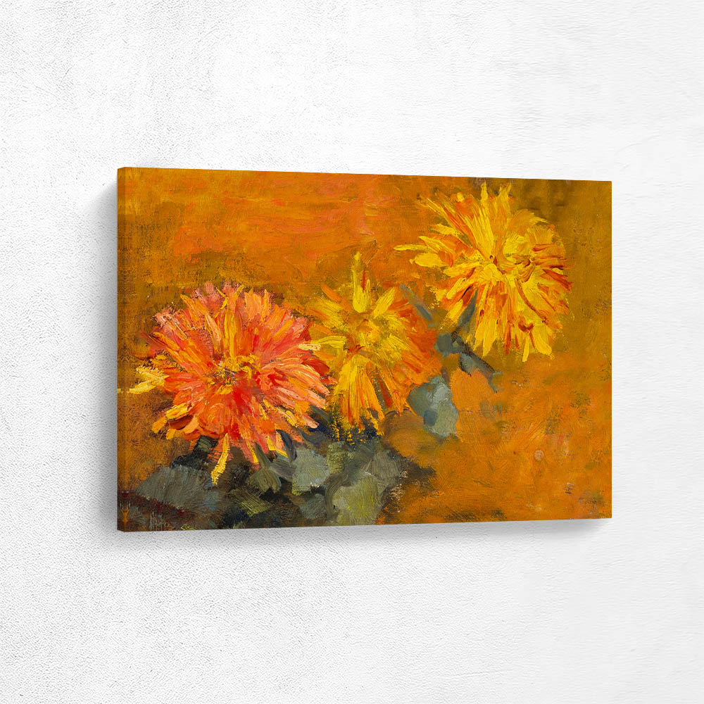 Three Chrysanthemums