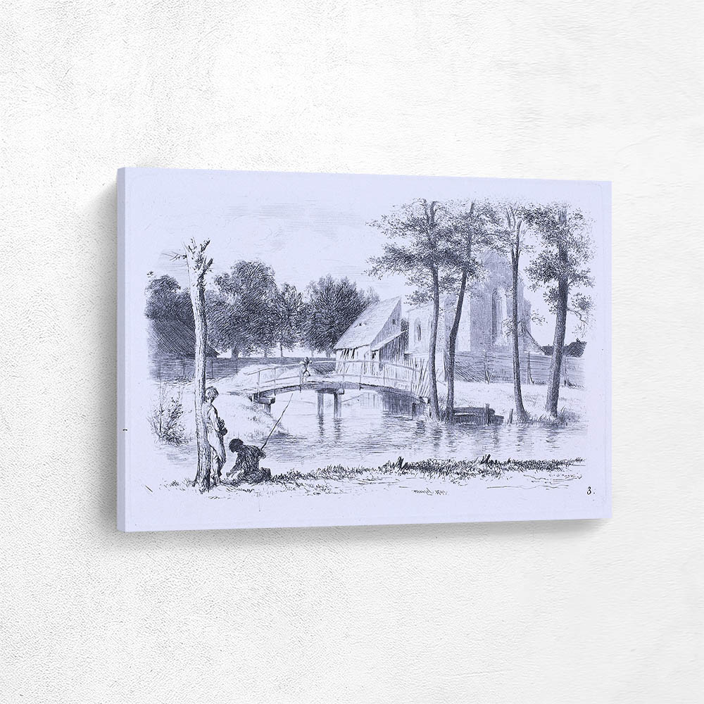 Landscape with bridge