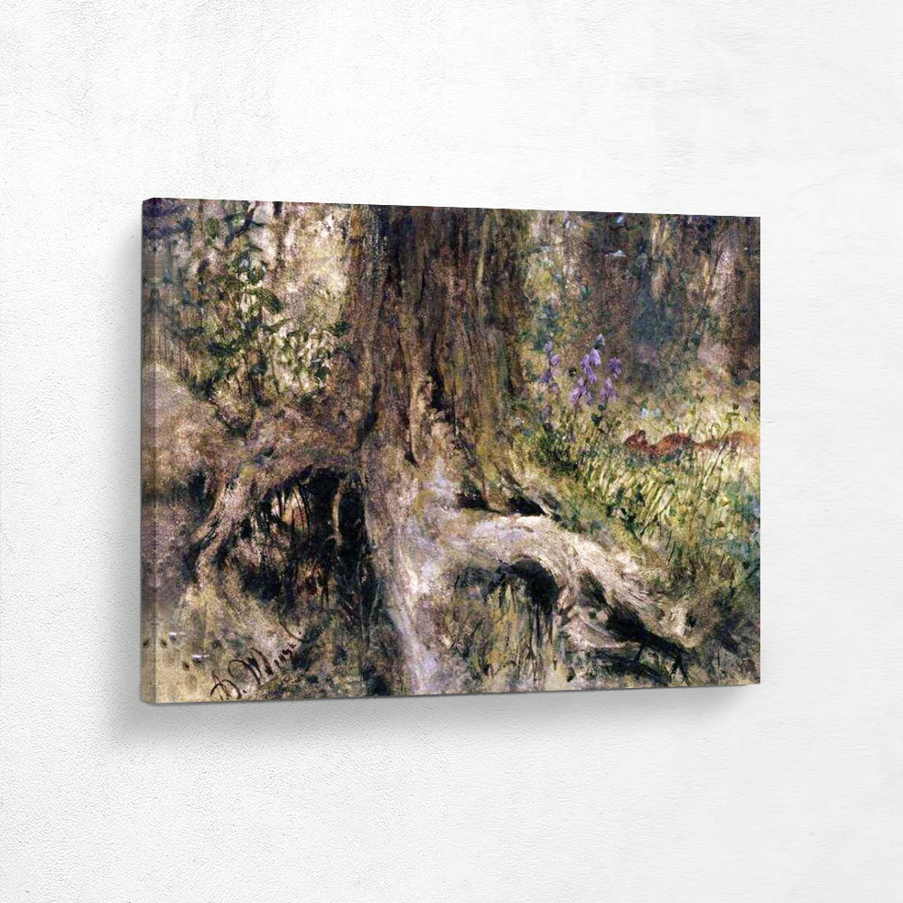 A Squirrel in the Forest