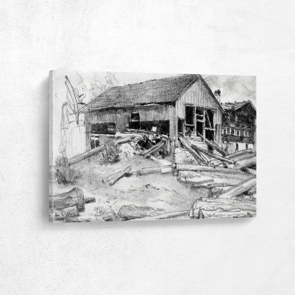Old Sawmill near Bad Gastein