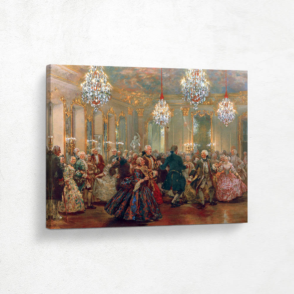 Court ball in the castle Reinsberg