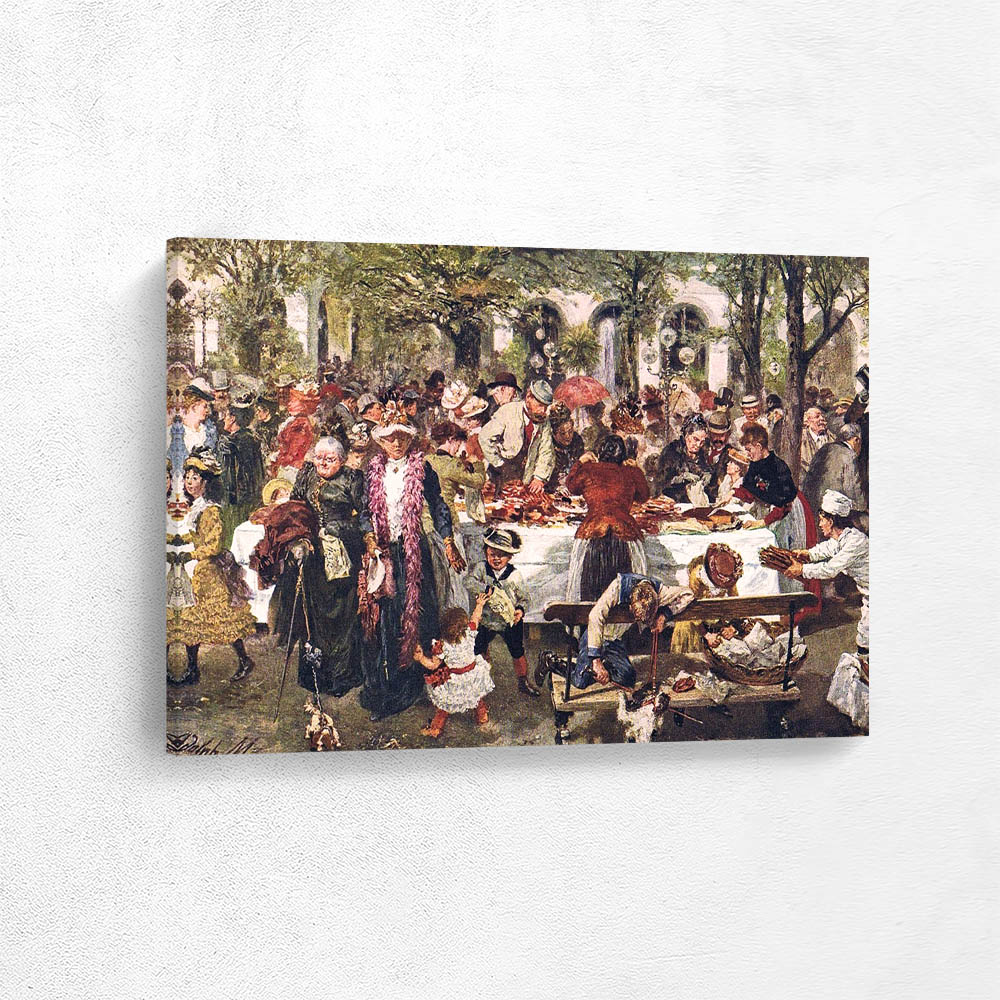 Confectionery in the spa gardens of Kissingen