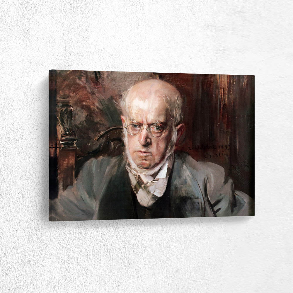 Portrait of Adolph Menzel by Giovanni Boldini