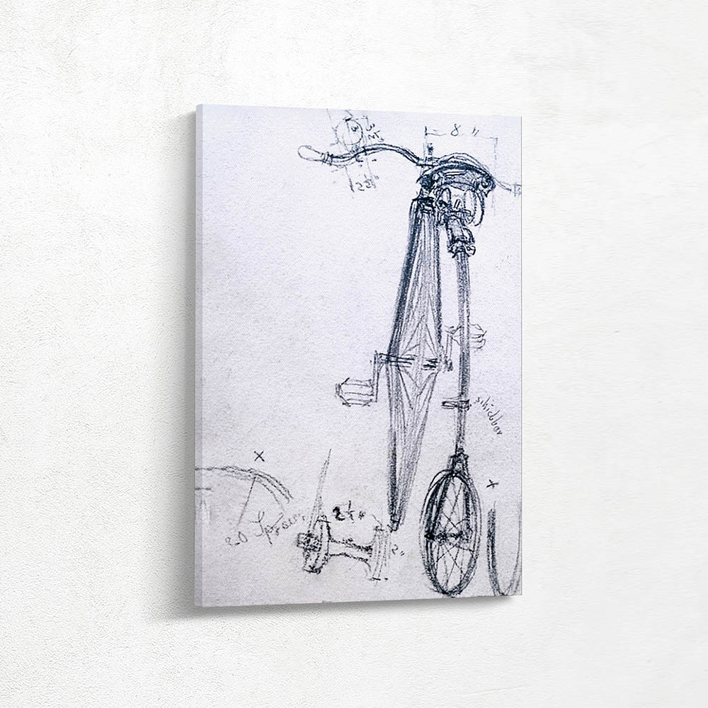 Study of the Penny farthing