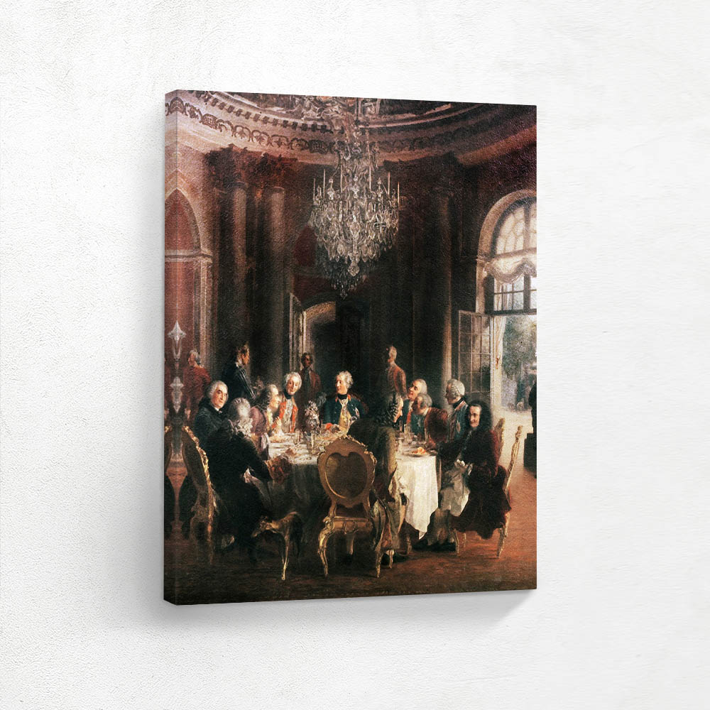 King Frederick IIs Roundtable at Sanssouci