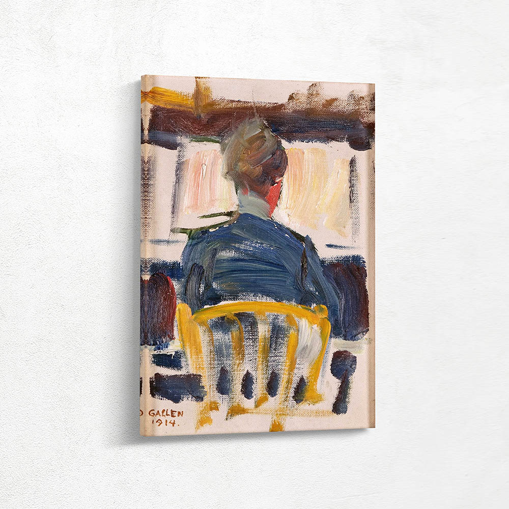 Elsa Sidorow Hartwall by the Grand Piano