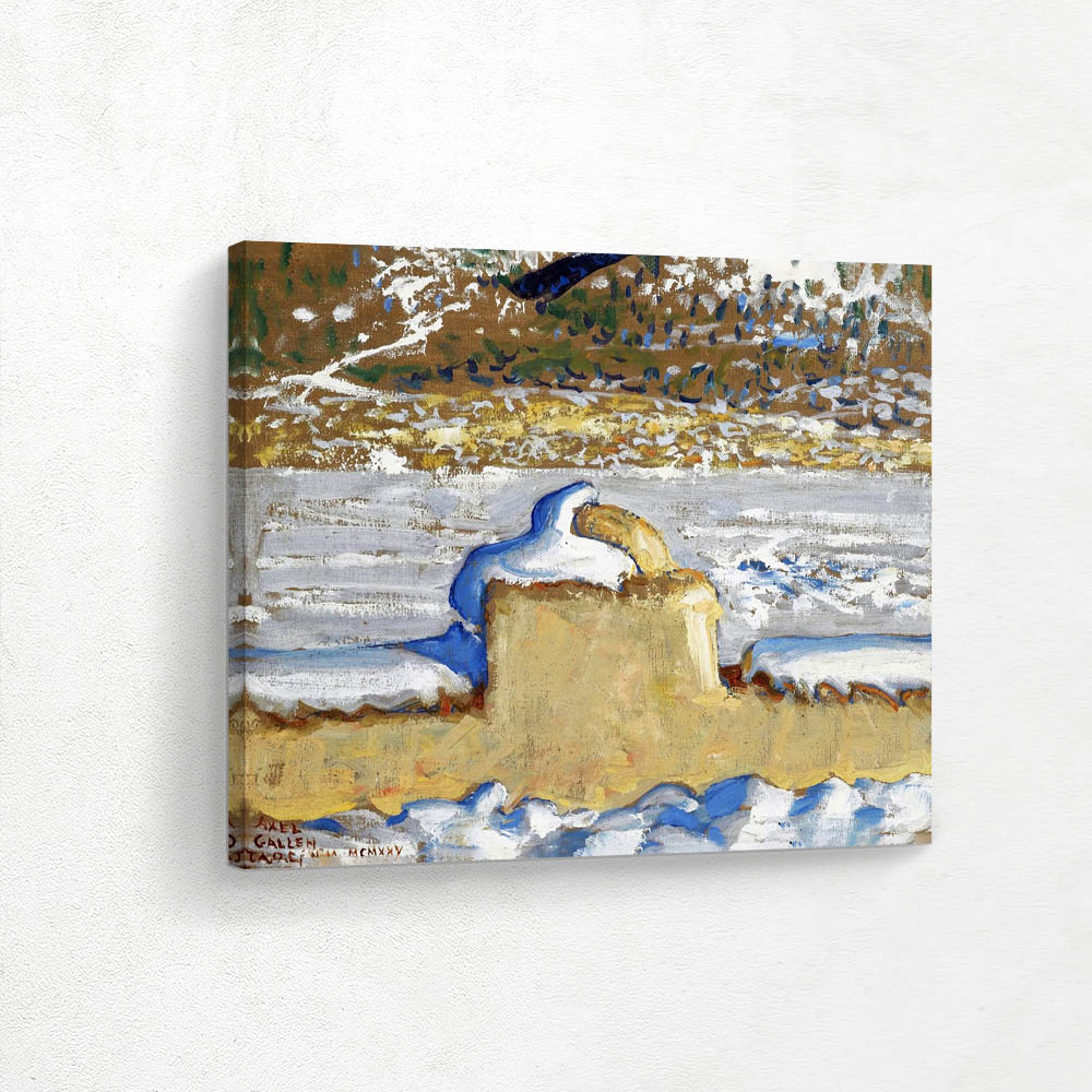 Taos New Mexico Under Snow