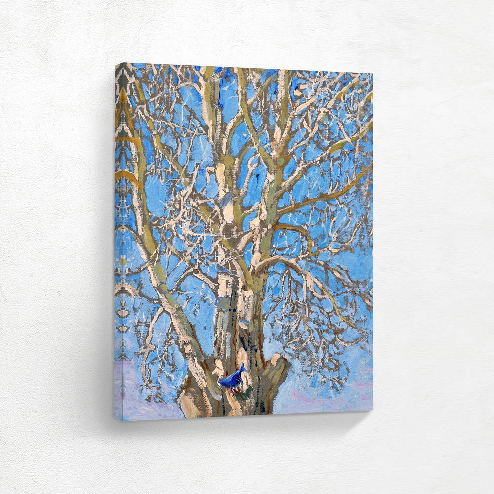 Crack Willow and Blue Bird in New Mexico