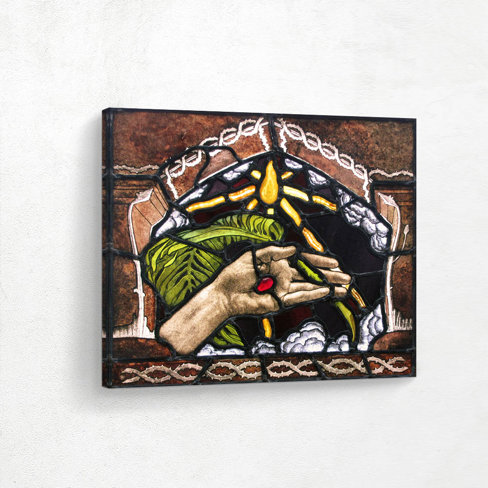 The Hand of Christ  The Palm of Peace