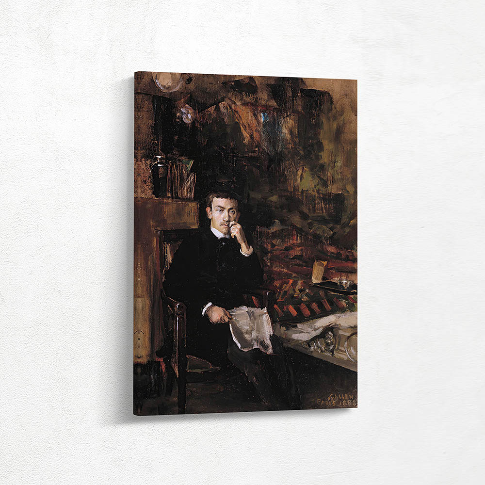 Portrait of the Norwegian Artist C A Dørnberger