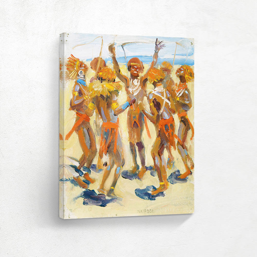 Dancing Kikuyu Warriors