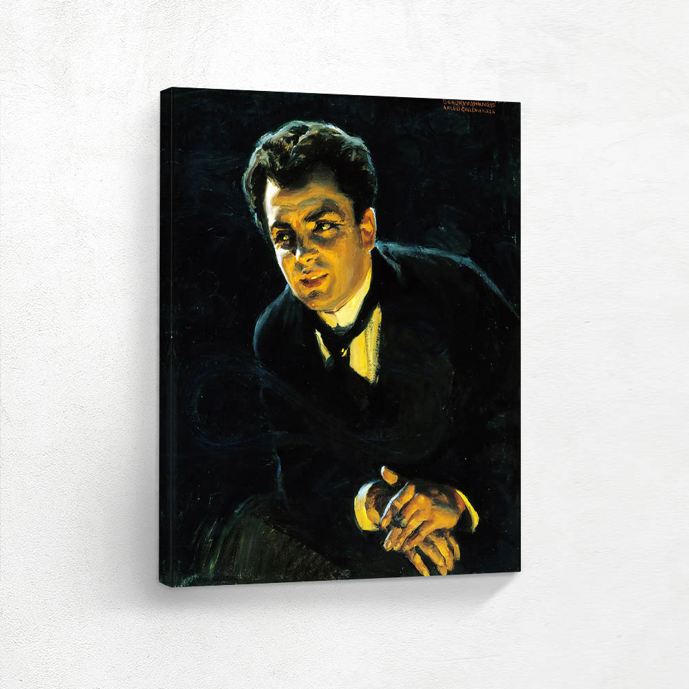 Portrait of the German Actor Rudolf Rittner