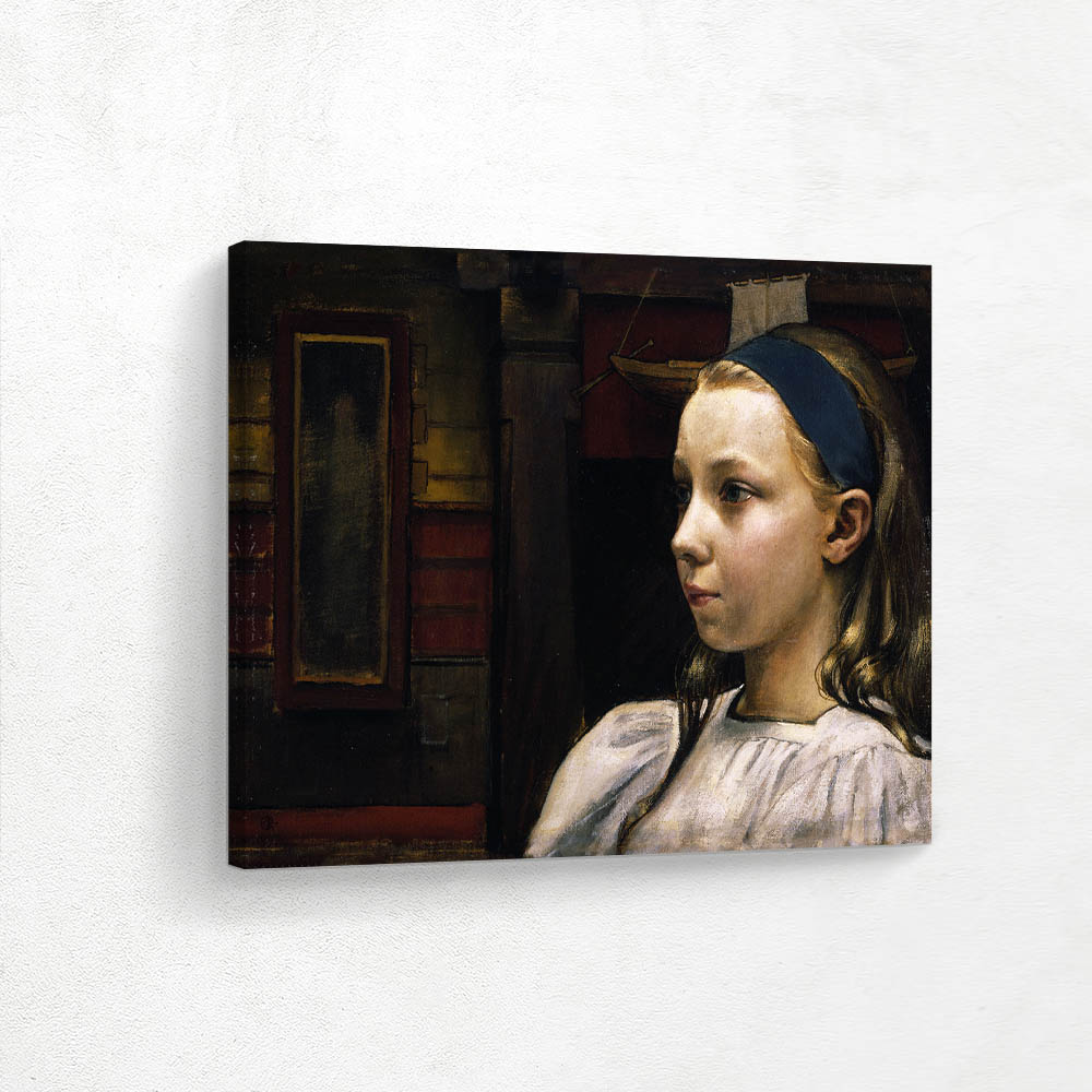Head of a Girl Little Anna